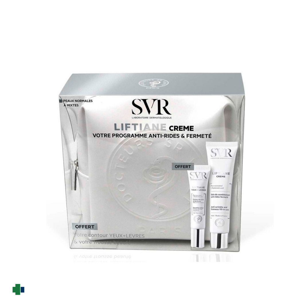 SVR NECESER LIFTIANE CREMA+CONTORNO DE OJOS&LABIOS 15 ML