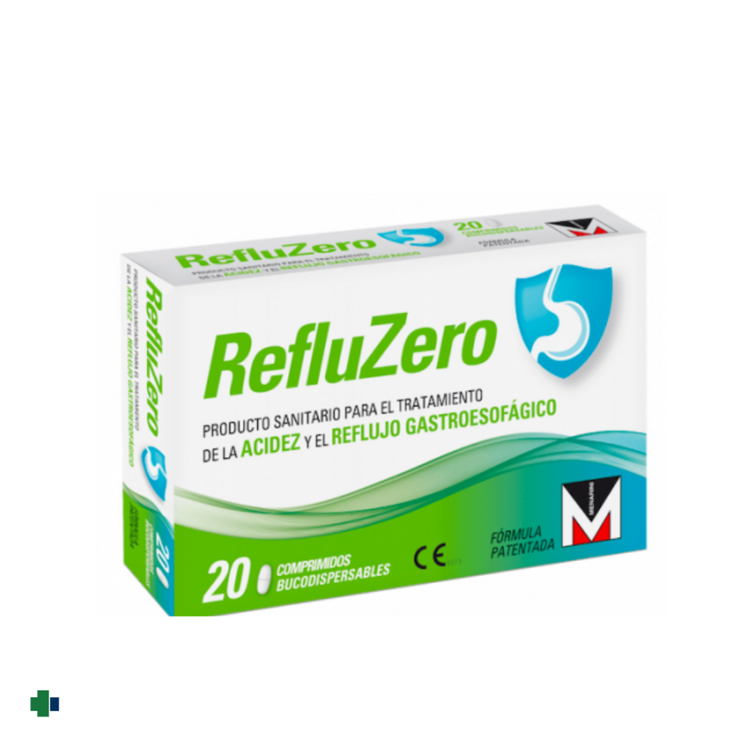 REFLUZERO 20 COMPRIMIDOS BUCODISPERSABLES