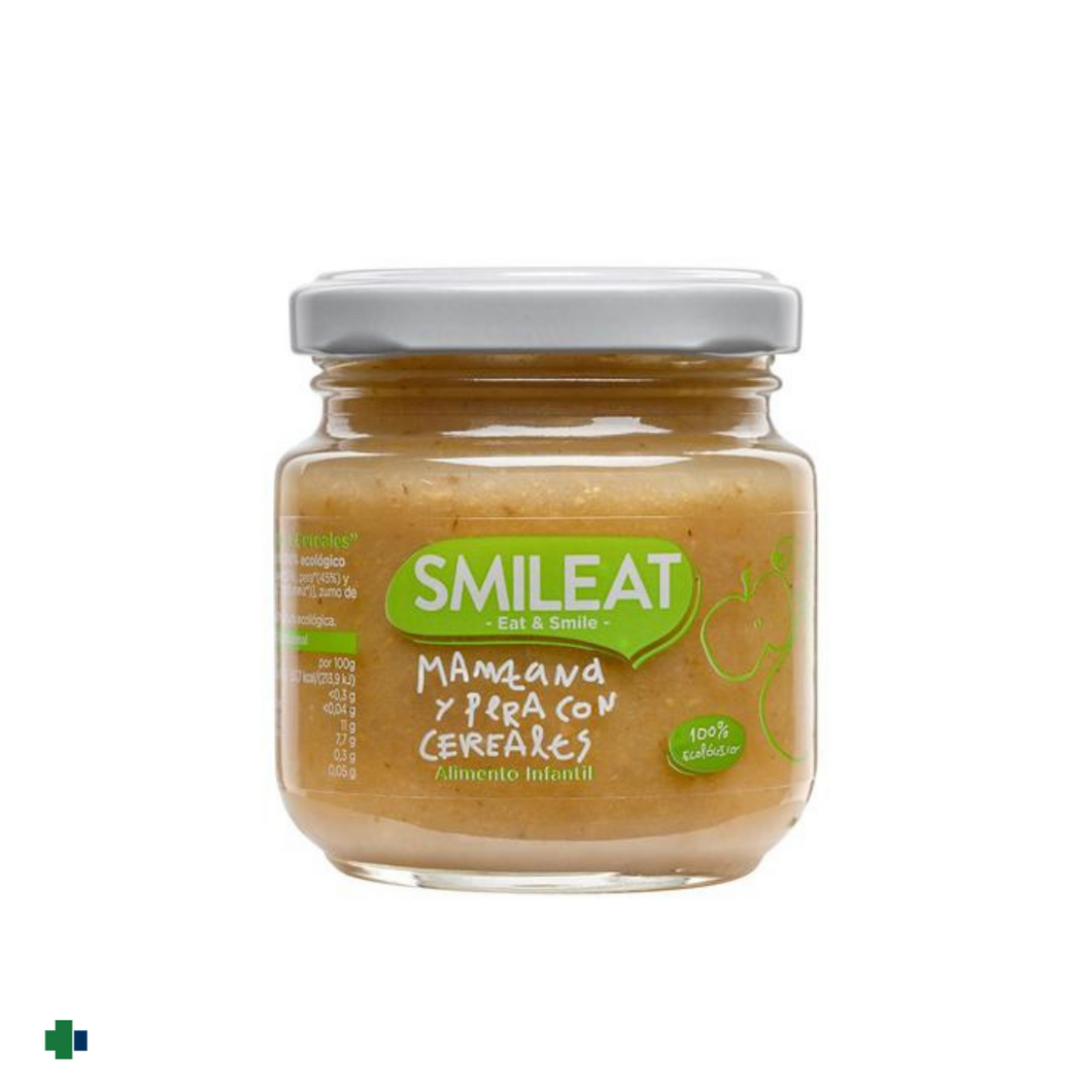 SMILEAT POTITO ECOLOGICO MANZANA&PERA&CEREALES