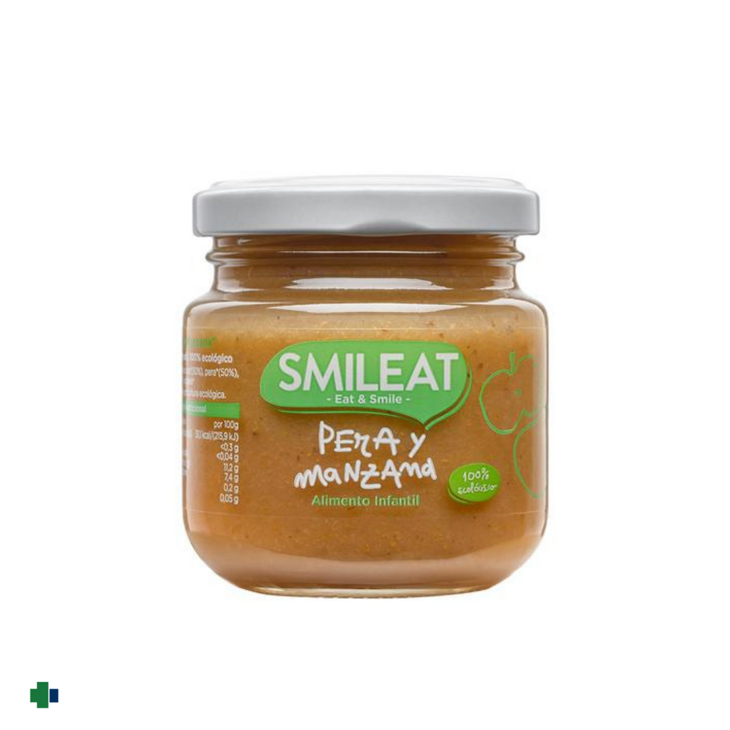 SMILEAT POTITO ECOLOGICO PERA&MANZANA 130GR.