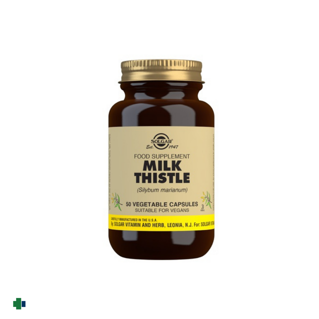 SOLGAR CARDO MARIANO - MILK THISTLE 50 CAPSULAS VEGETALES