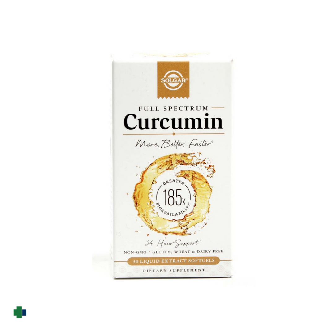 SOLGAR FULL SPECTRUM CURCUMA 185X 30 CAPSULAS BLANDAS