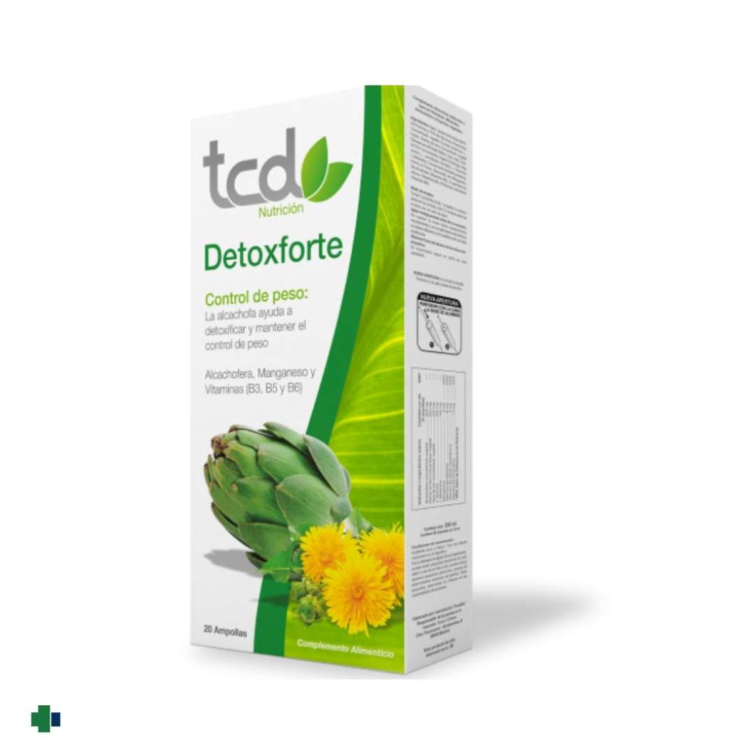 TCD DETOX FORTE 20 AMPOLLAS