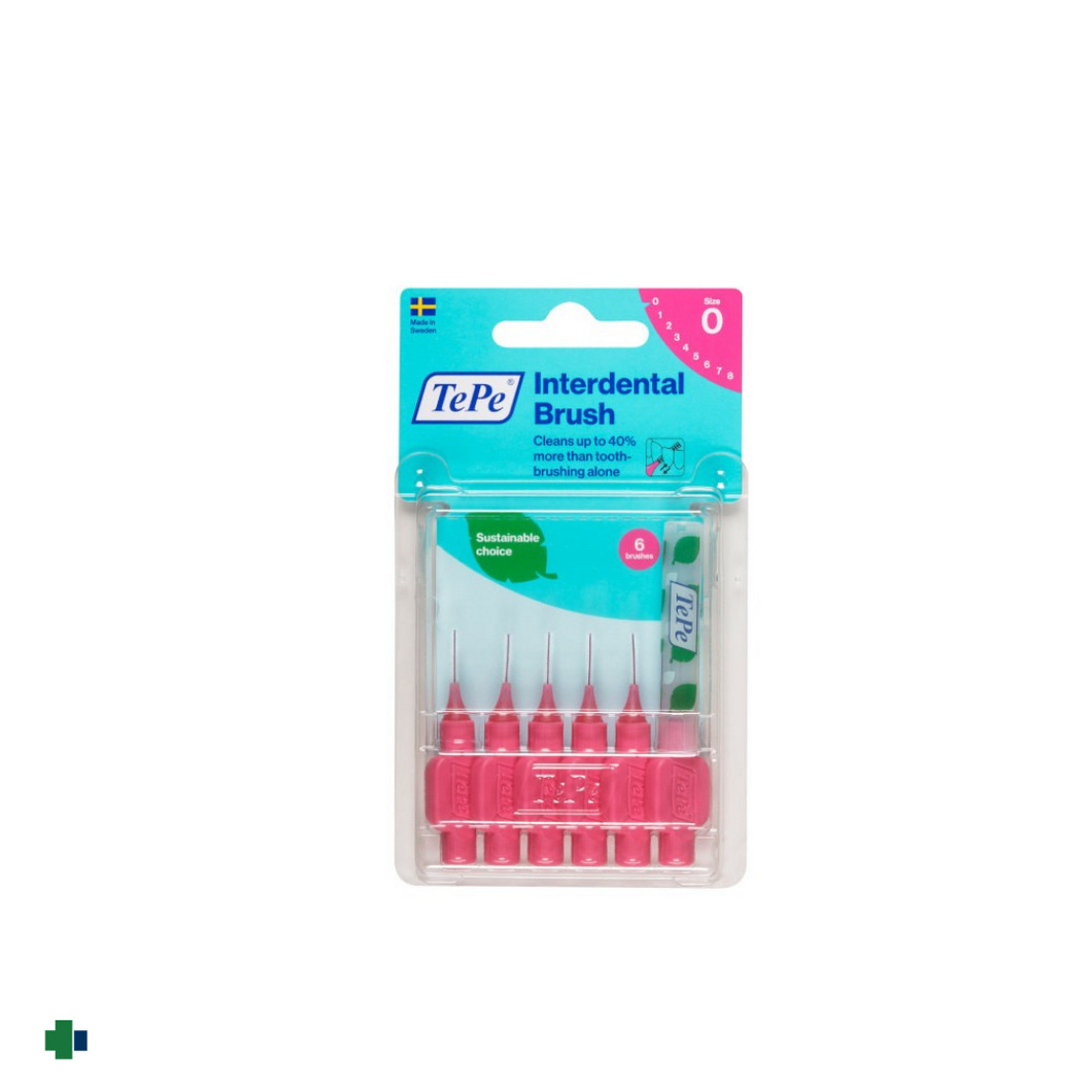 CEPILLO INTERDENTAL TEPE 0.4 MM ROSA