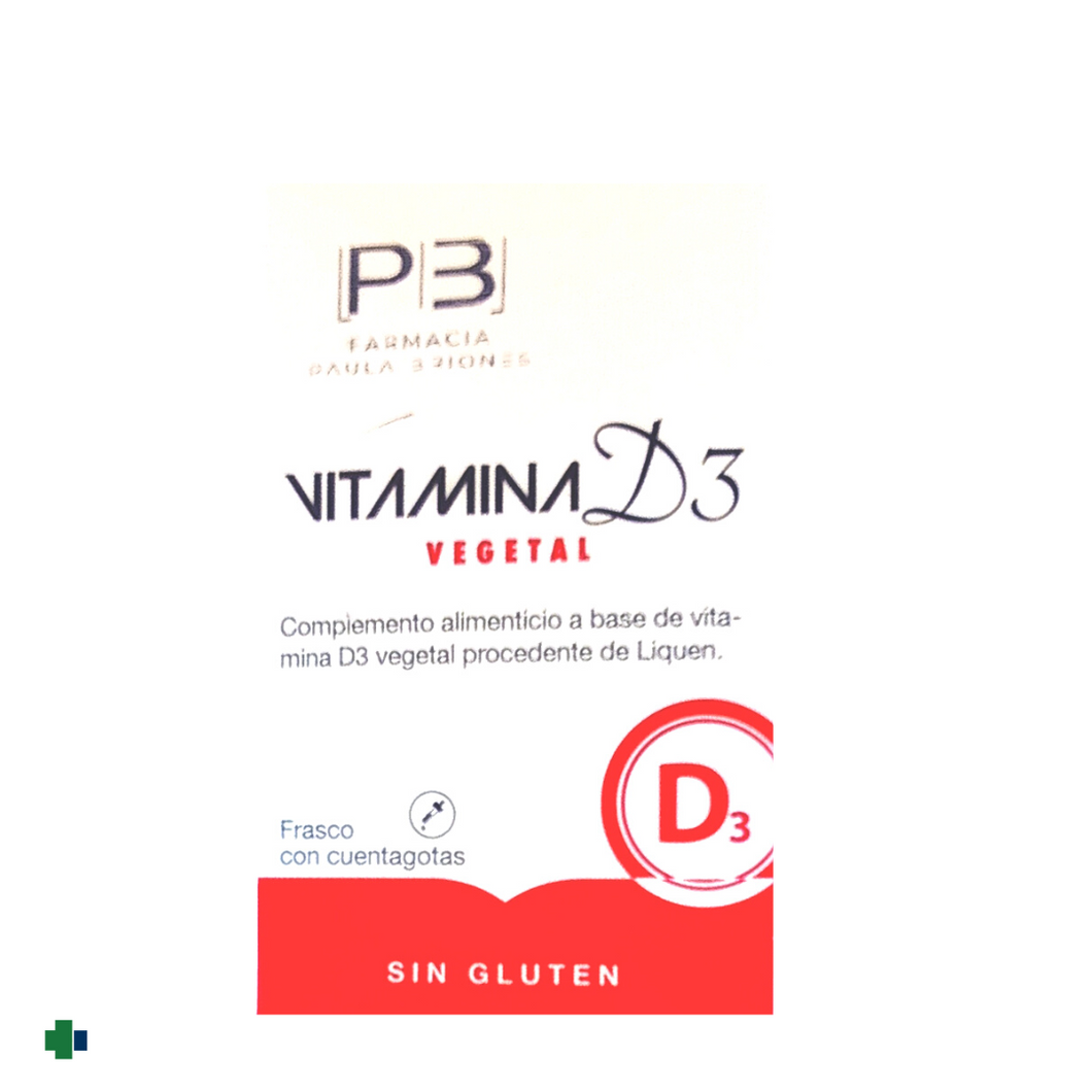 P|B VITAMINA D3 (VEGETAL) GOTAS 7,5 ML