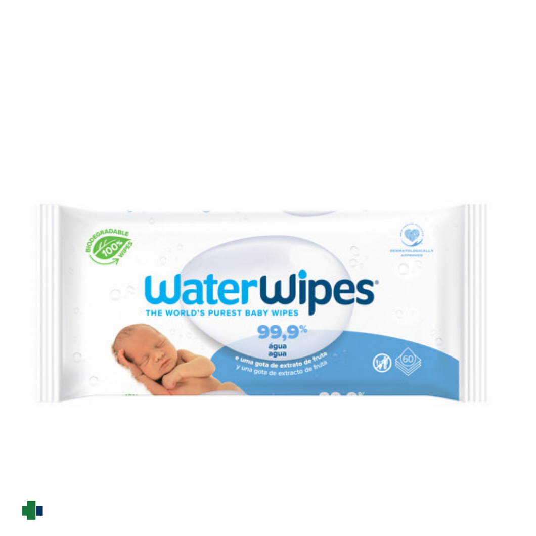 TOALLITAS WATERWIPES BIO 60 UNIDADES