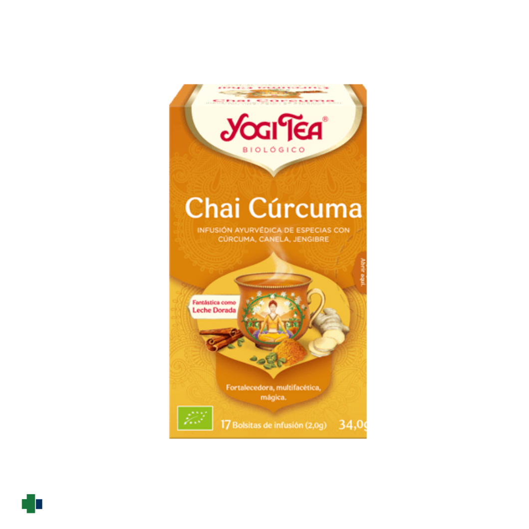 YOGI TEA CHAI CURCUMA 17 BOLSITAS