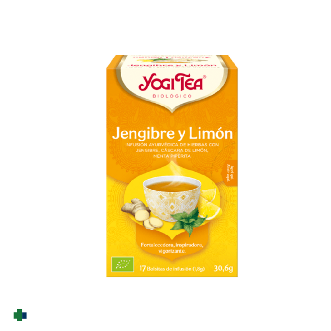 YOGI TEA JENJIBRE Y LIMÓN 17 BOLSITAS