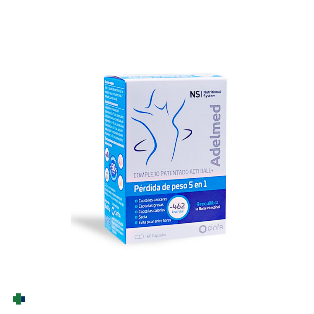 NS ADELMED 60 CAPSULAS
