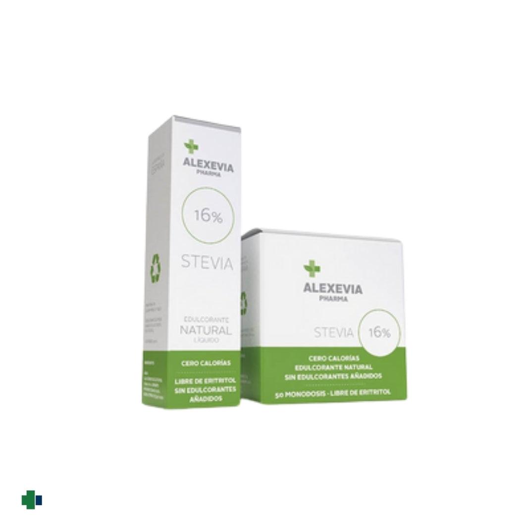 STEVIA LIQUIDA ALEXEVIA PHARMA 50 MONODOSIS 0.75 ML