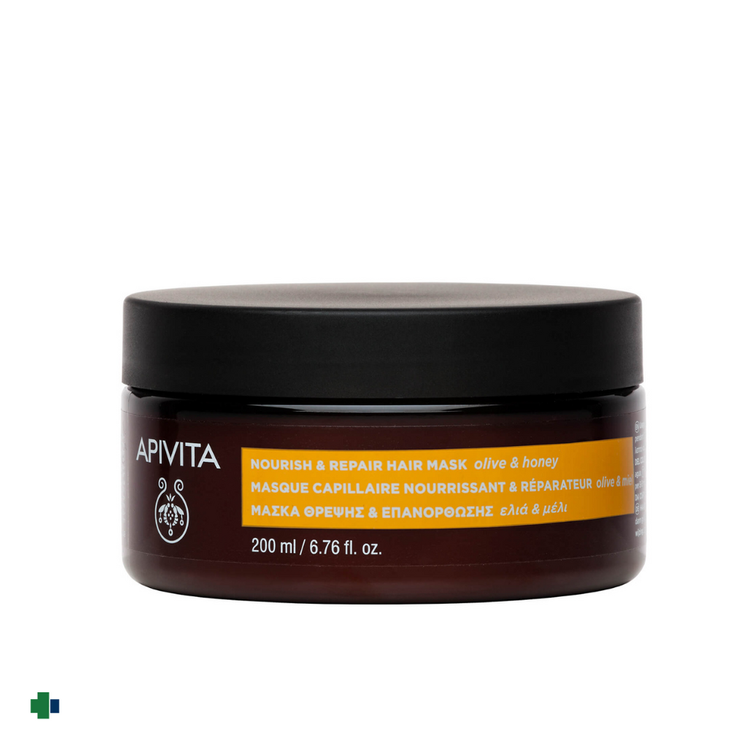 APIVITA MASCARILLA NUTRITIVA REPARADORA PARA CABELLO SECO & DESHIDRATADO 200ML