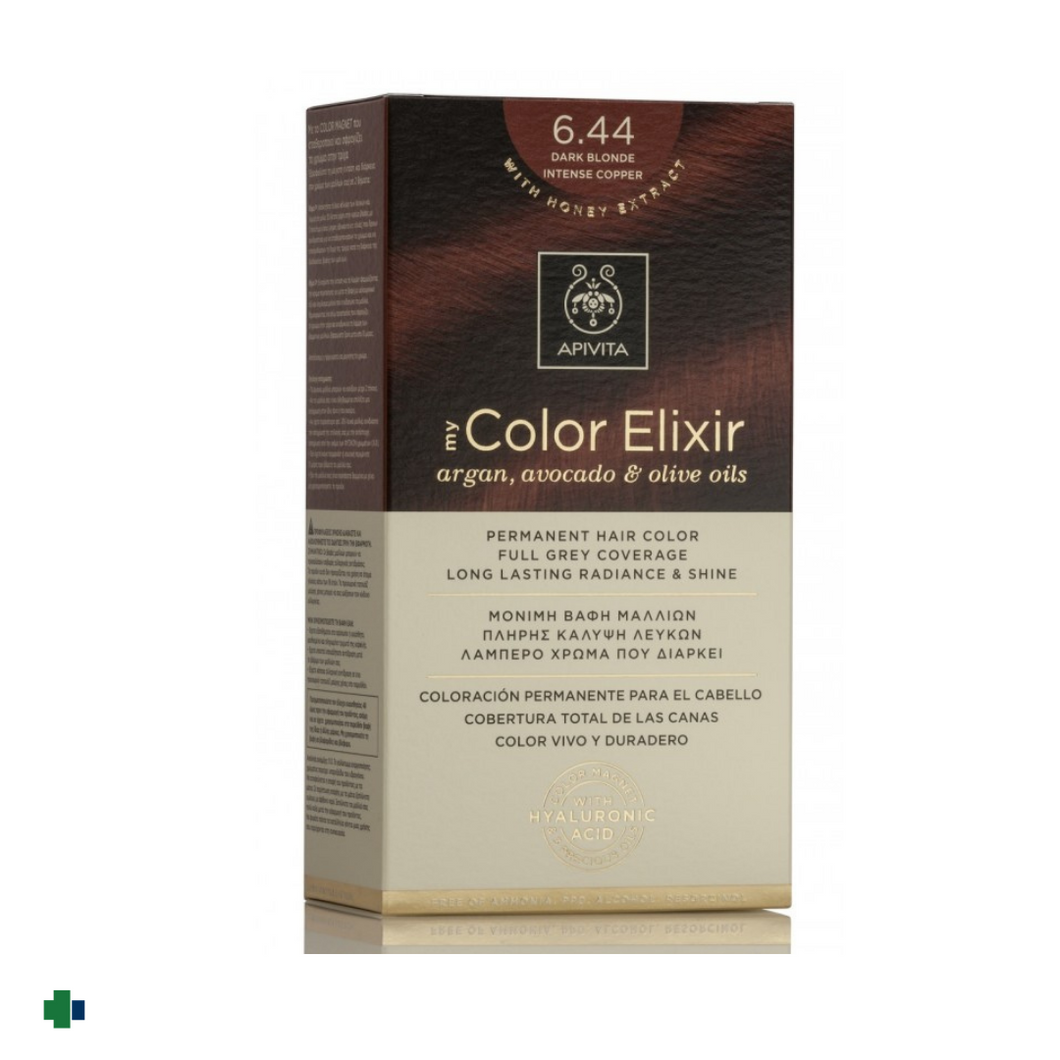APIVITA TINTE 6.44 RUBIO OSCURO COBRIZO INTENSO