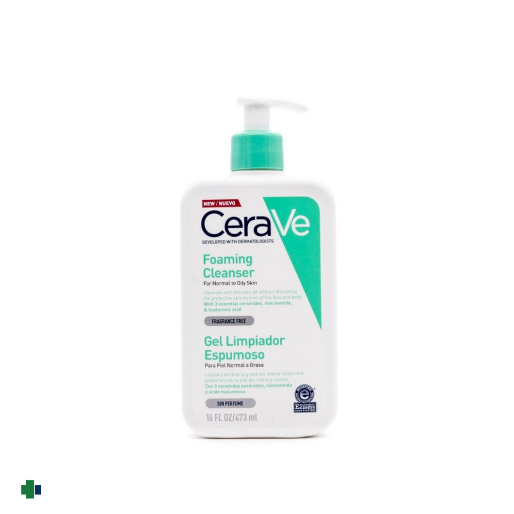 CERAVE GEL LIMPIADOR ESPUMOSO 470ML