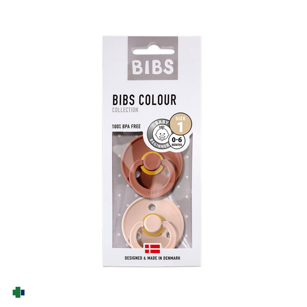 CHUPETE BIBS BLUSH/WOODCHUCK