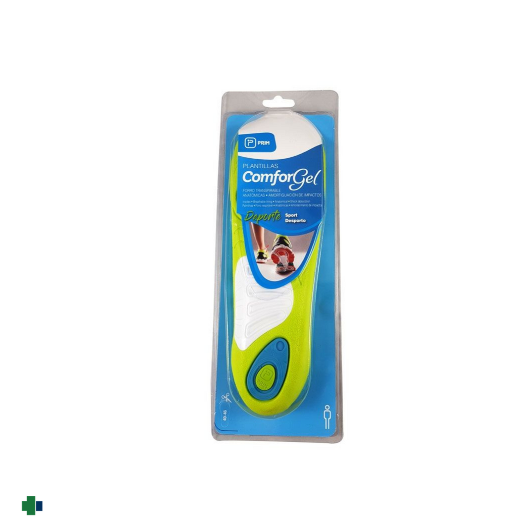 PLANTILLAS DEPORTE COMFORGEL HOMBRE 2 UNIDADES