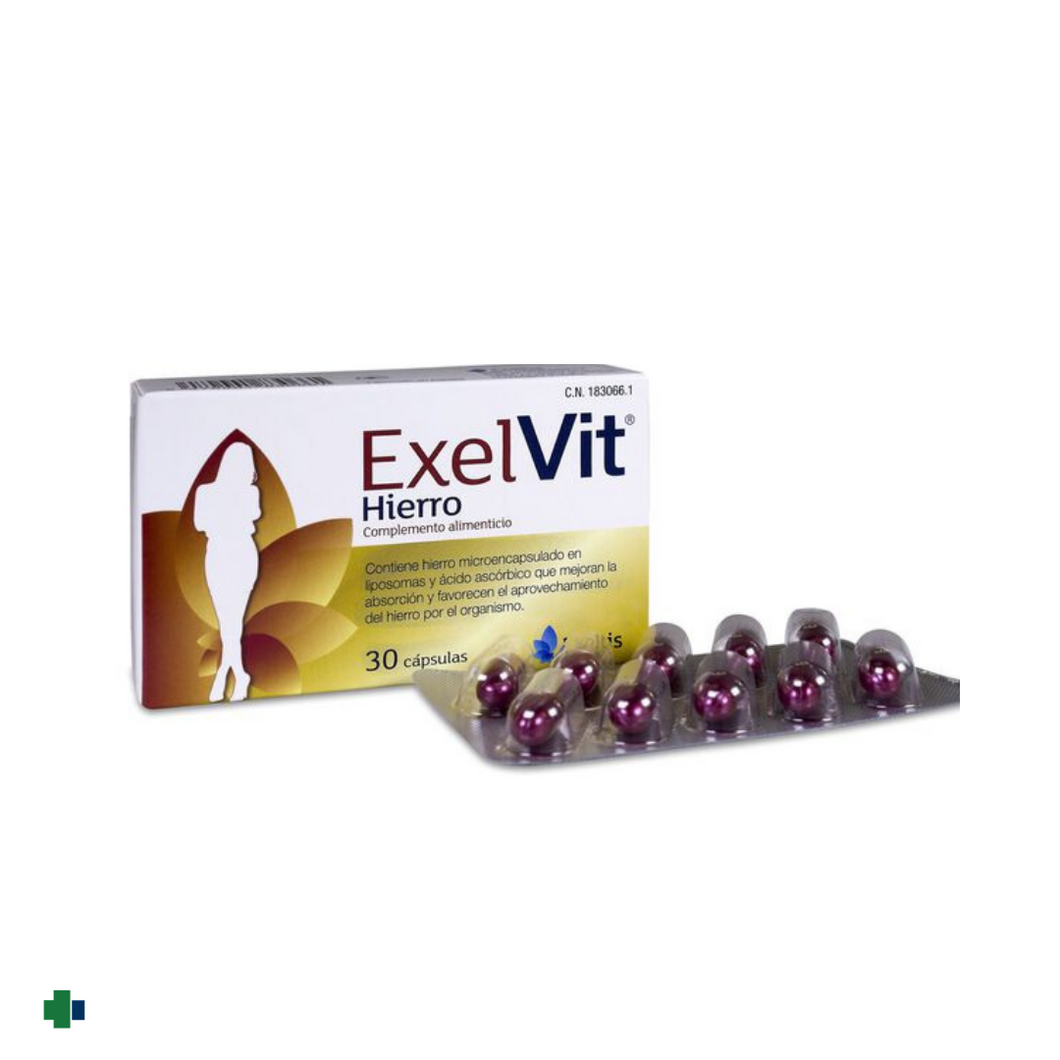 EXELVIT HIERRO 30 CAPSULAS