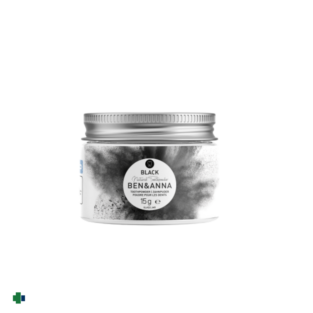 PASTA DENTAL DE CARBON ACTIVO BEN&ANNA 15 GRAMOS