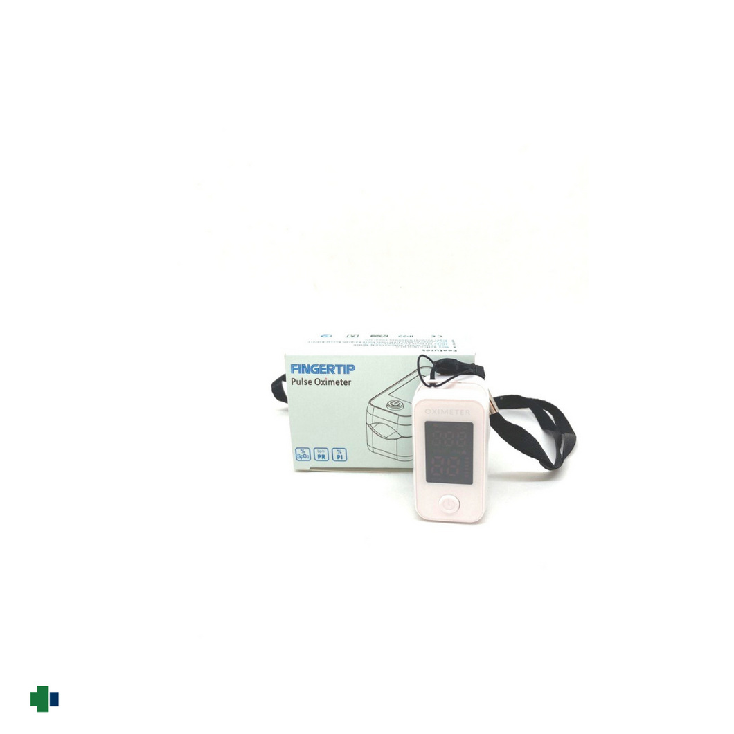 PULSI OXIMETRO  FINGERTIP  COLOR BLANCO