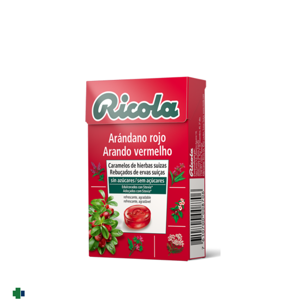 RICOLA CARAMELOS ARÁNDANO ROJO