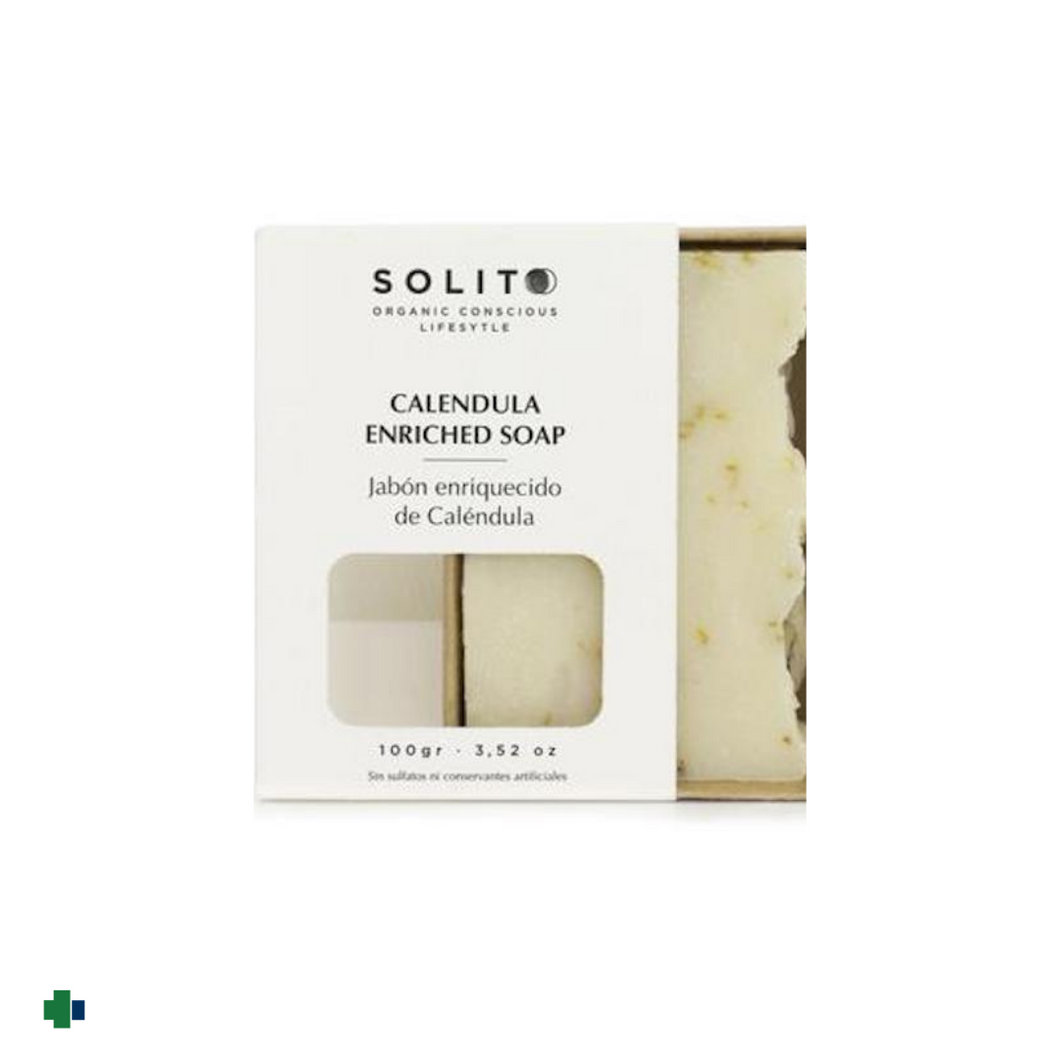 SOLITO JABON  CON ACEITE DE OLIVA  Y CALENDULA