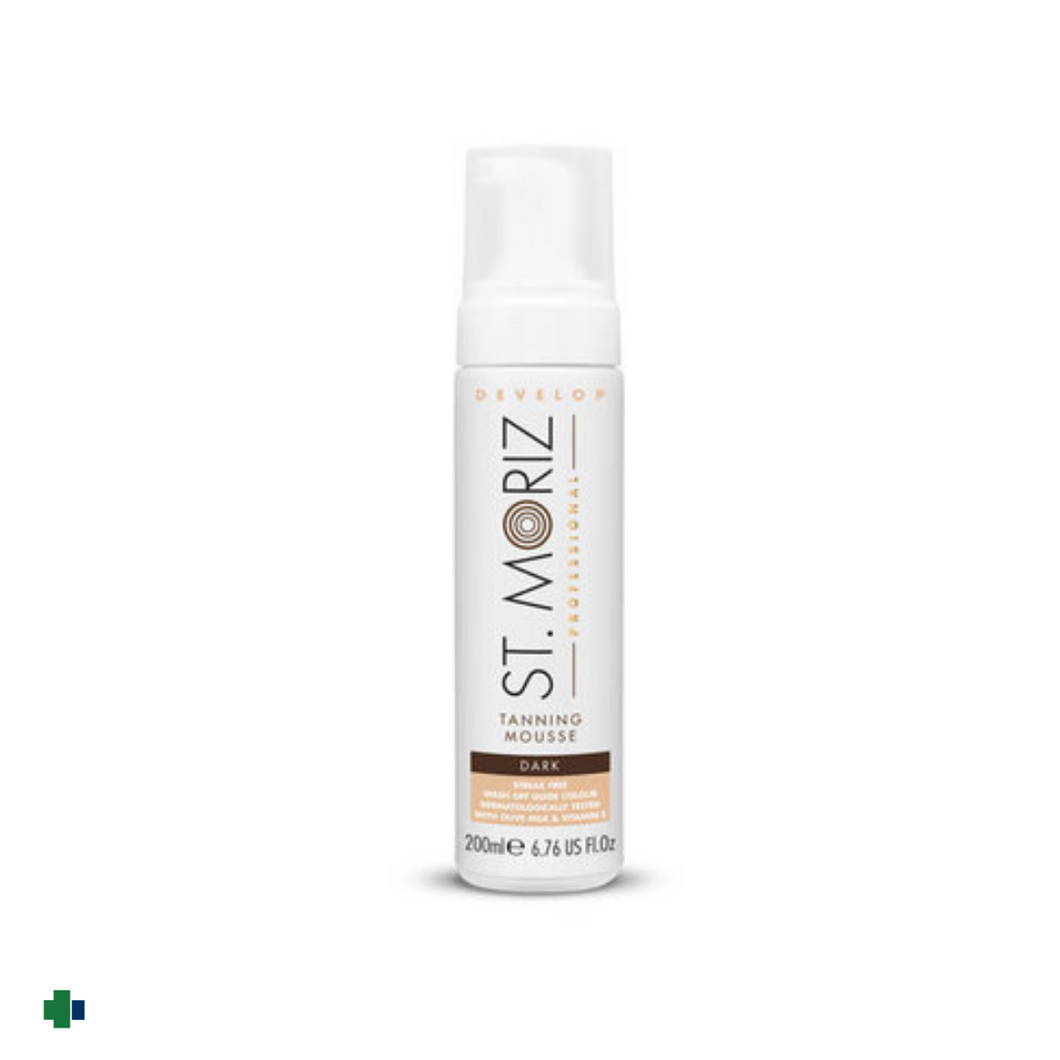 ST MORIZ MOUSSE AUTOBRONECADORA  GRADUAL REAPIDO COLOR DARK  200 ML