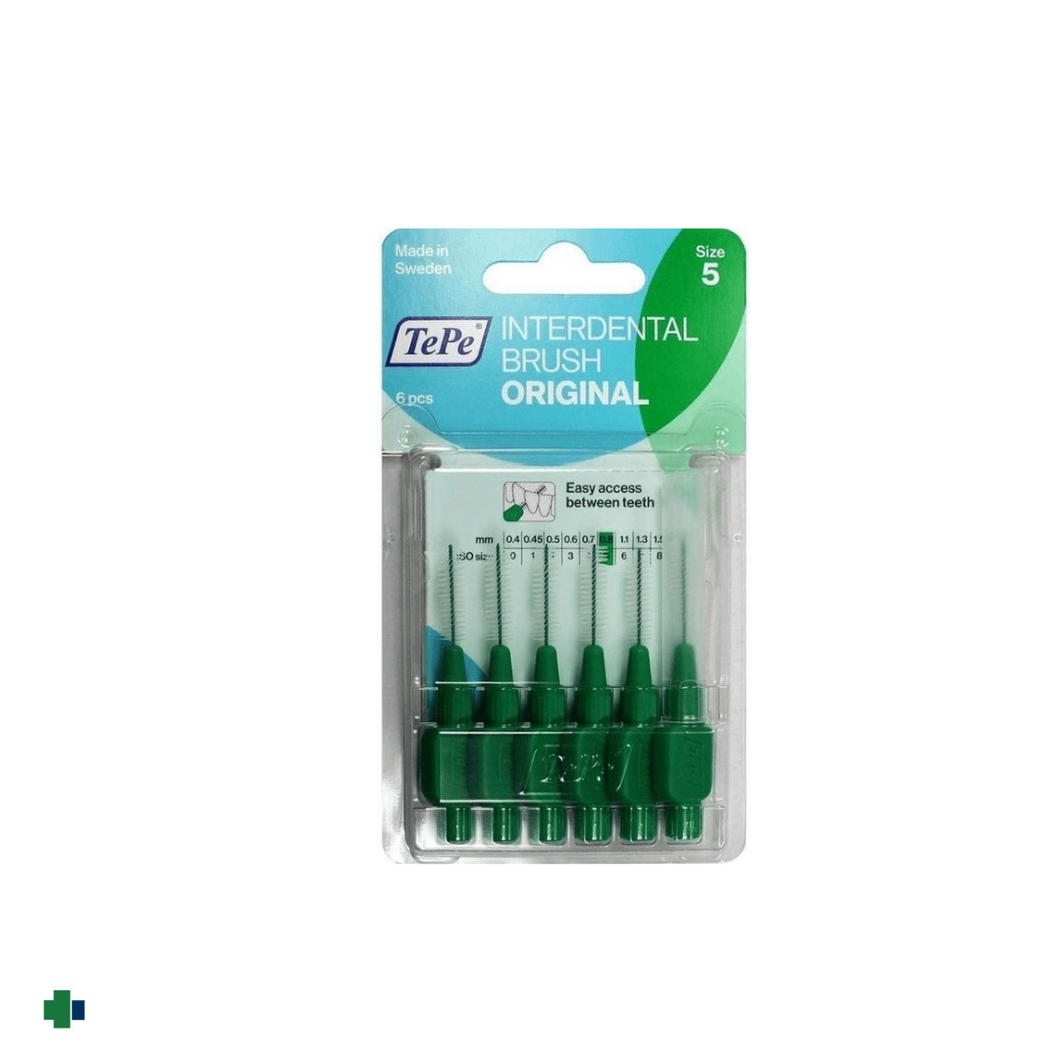 CEPILLO INTERDENTAL TEPE 0.8 MM VERDE