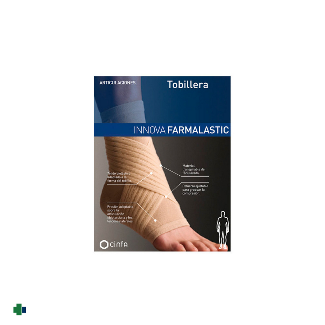 TOBILLERA FARMALASTIC INNOVA  COLOR BEIGE