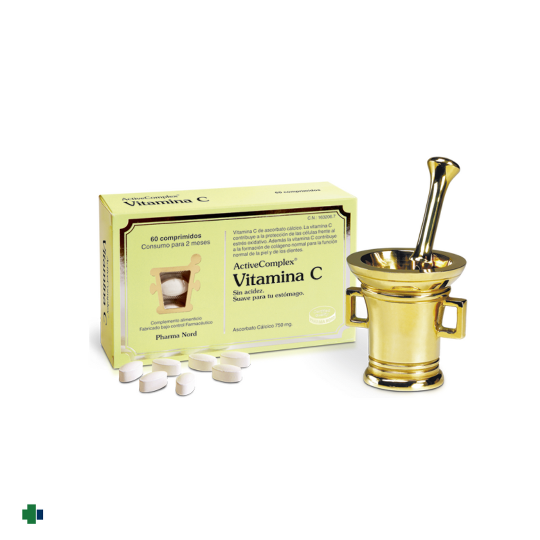 ACTIVECOMPLEX VITAMINA C ASCORBICO 60 COMPRIMIDOS