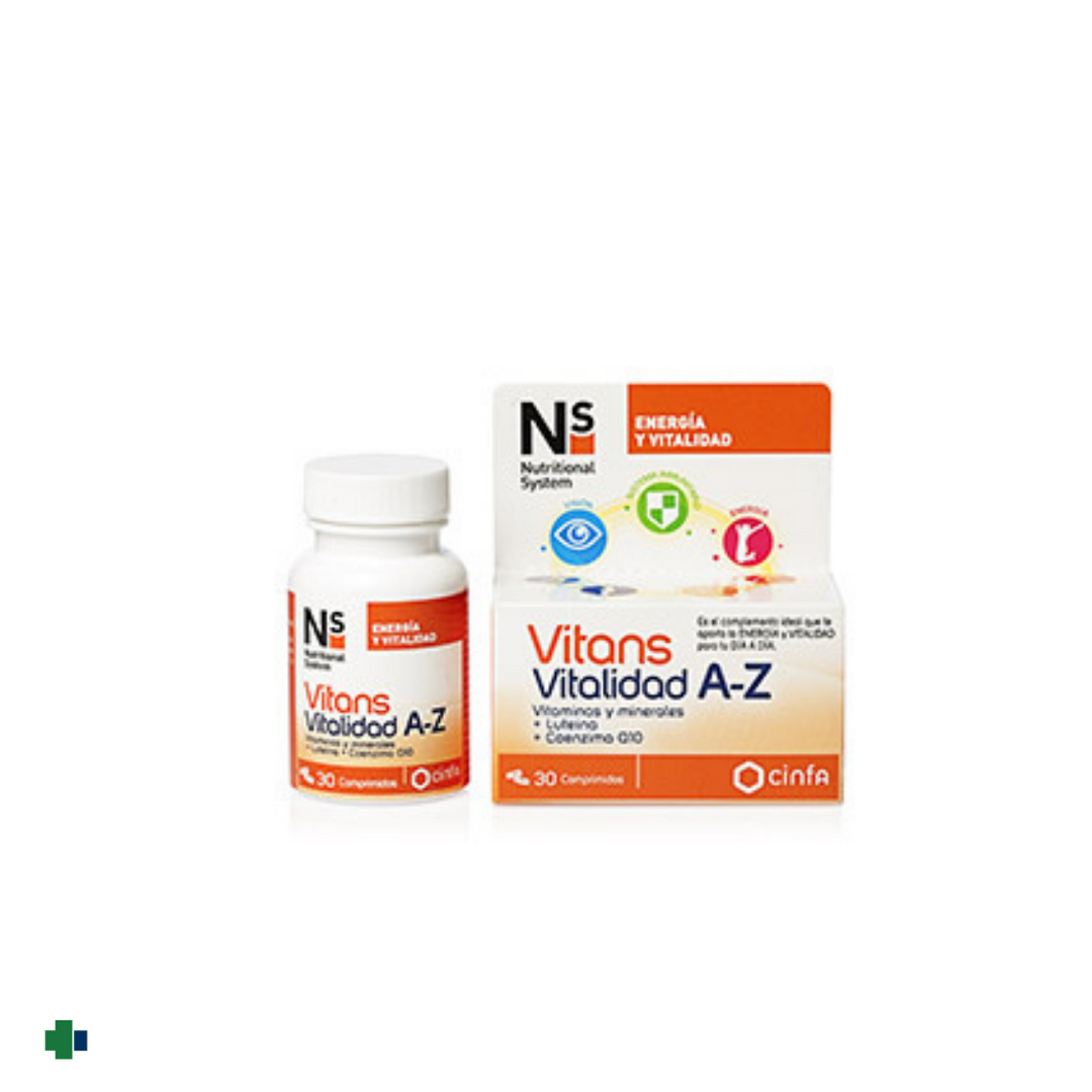 VITANS VITALIDAD A-Z 30 COMPRIMIDOS